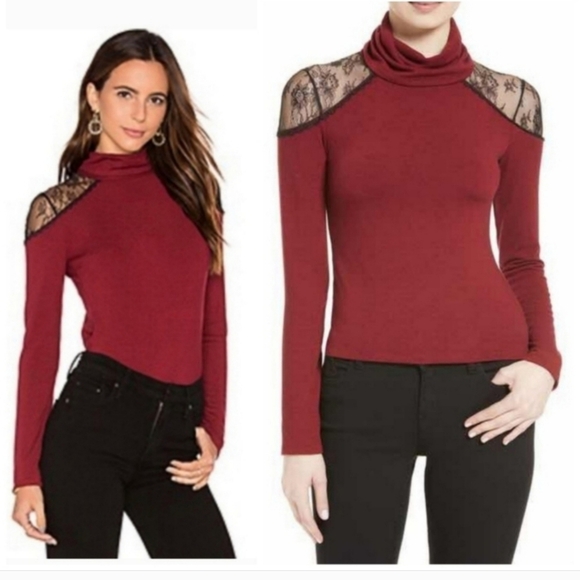 Alice + Olivia Krystalle Turtleneck Sweater Size Medium - Picture 3 of 11